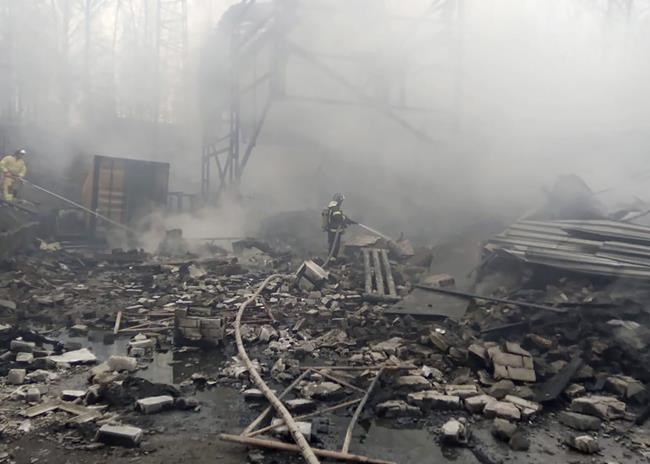 16 killed in Russian gunpowder factory blast | iNFOnews.ca 16 killed in Russian gunpowder factory blast | iNFOnews.ca
