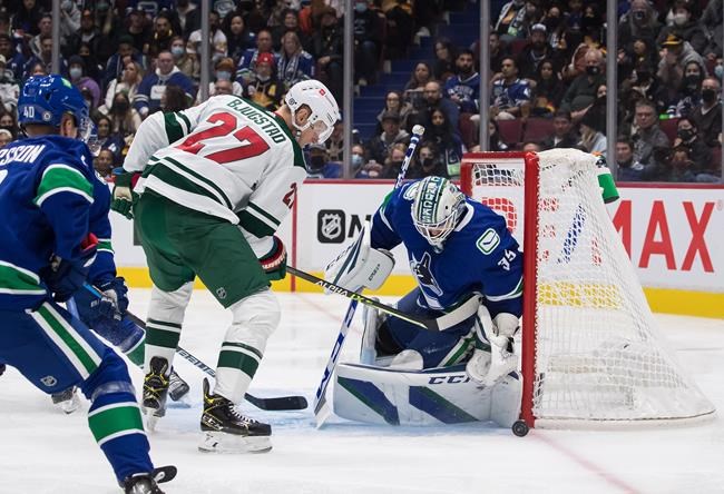 Dumba and Brodin score first goals of the season as Wild spoil Canucks home-opener | iNFOnews.ca Dumba and Brodin score first goals of the season as Wild spoil Canucks home-opener | iNFOnews.ca