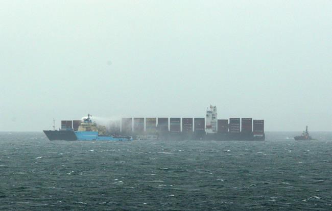 Coast guard says 109 containers, not 40, fell off cargo ship near Victoria | iNFOnews.ca