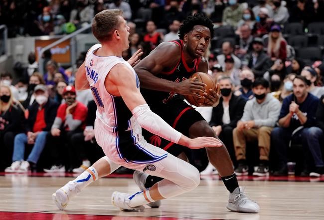 Barnes scores 21 and Trent Jr., makes late defensive save as Raptors edge Magic | iNFOnews.ca