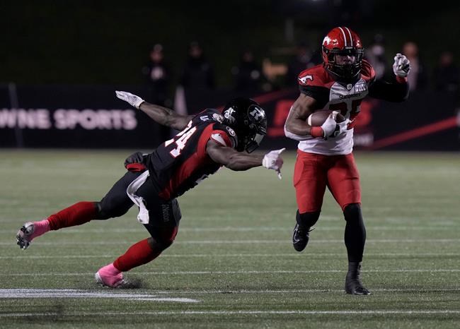 KaDeem Carey and Kamar Jorden help Stampeders double Redblacks 26-13 | iNFOnews.ca