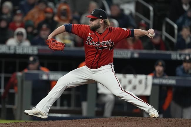 Braves lose no-hit bid in 8th vs Astros in World Series | iNFOnews.ca Braves lose no-hit bid in 8th vs Astros in World Series | iNFOnews.ca