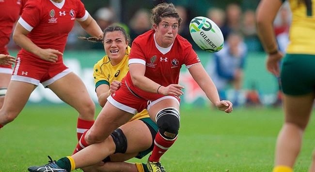 Canadian women's rugby 15s team returns to action after two-year layoff | iNFOnews.ca CP112178174