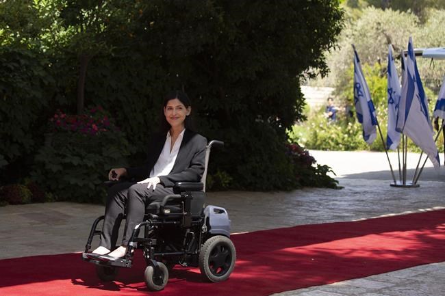 A day late, Israeli minister in wheelchair can access COP26 | iNFOnews.ca CP2006767081