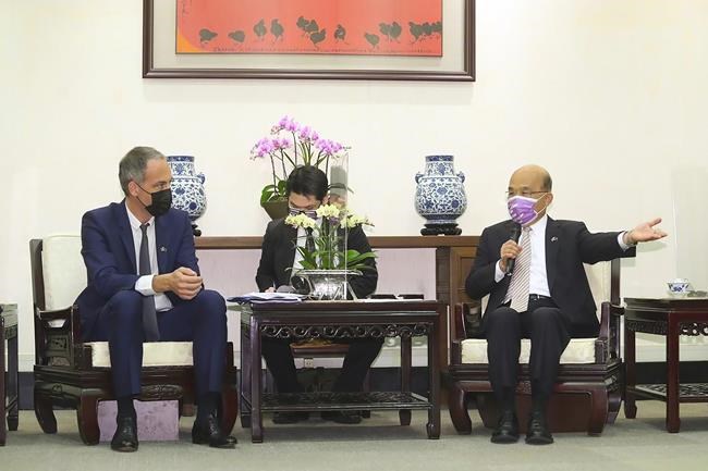 EU lawmakers meet Taiwan premier in first official visit | iNFOnews.ca EU lawmakers meet Taiwan premier in first official visit | iNFOnews.ca