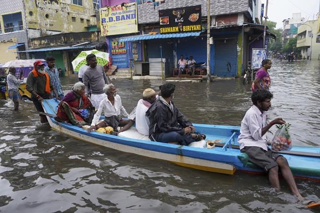 Heavy rains in southern India kill 14 people, flood Chennai | iNFOnews.ca Heavy rains in southern India kill 14 people, flood Chennai | iNFOnews.ca