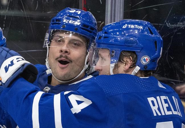 Matthews scores in OT, Maple Leafs grind out 2-1 victory over Flames | iNFOnews.ca