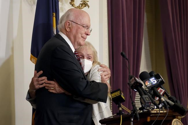 Vermont Democratic Sen. Leahy, 81, is retiring after 8 terms | iNFOnews.ca Vermont Democratic Sen. Leahy, 81, is retiring after 8 terms | iNFOnews.ca