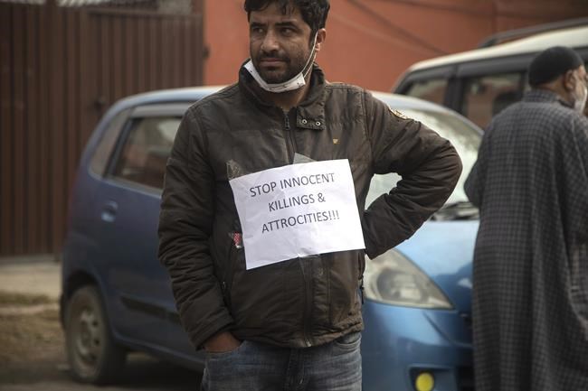Police detain kin seeking bodies of slain Kashmir civilians | iNFOnews.ca CP1952926513