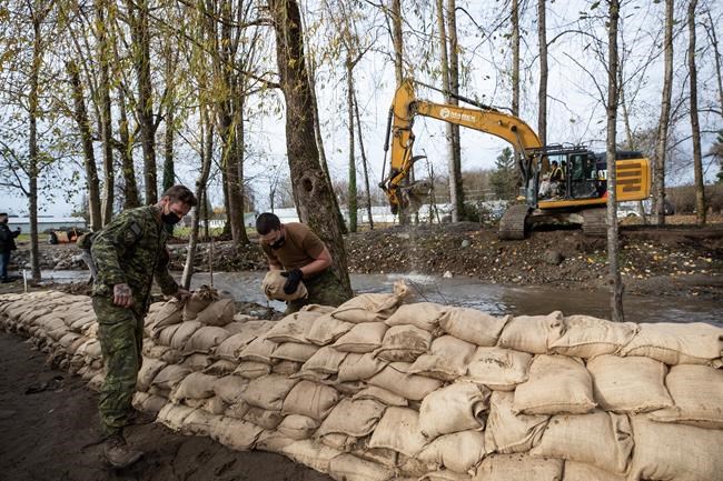 B.C. reopens major section of flood-damaged Trans-Canada Highway in Fraser Valley | iNFOnews.ca CP1159677243