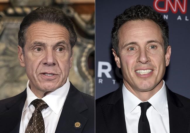 CNN suspends Chris Cuomo for helping brother in scandal | iNFOnews.ca