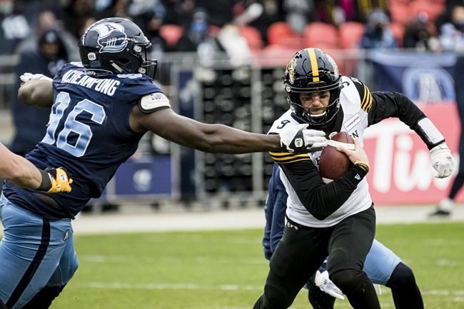 Evans comes off bench to lead Tiger-Cats past Argonauts in East final | iNFOnews.ca Evans comes off bench to lead Tiger-Cats past Argonauts in East final | iNFOnews.ca