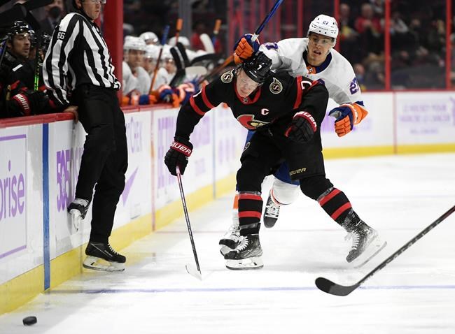 Lee scores twice, Islanders snap 11-game losing streak with 5-3 win over Senators | iNFOnews.ca