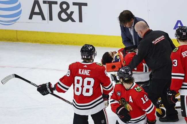 Blackhawks F Khaira released from hospital after Trouba hit | iNFOnews.ca