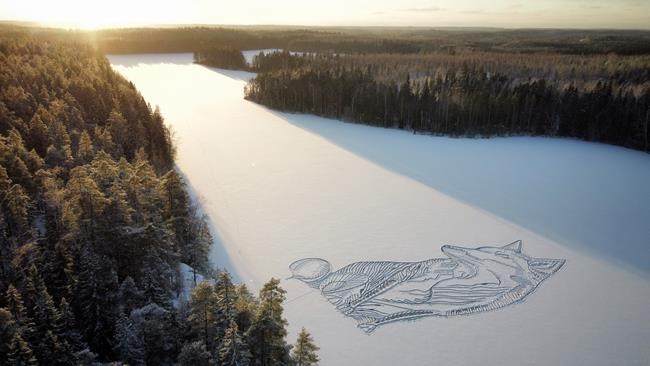Finland: Architect's ephemeral lake art a winter tradition | iNFOnews.ca