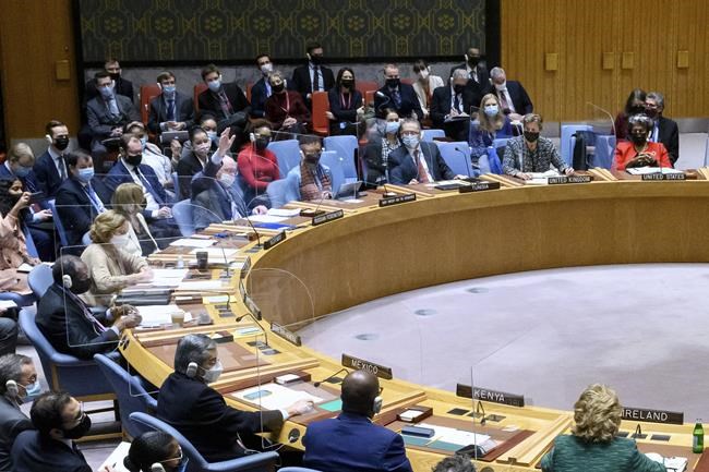 Russia vetoes UN resolution linking climate change, security | iNFOnews.ca
