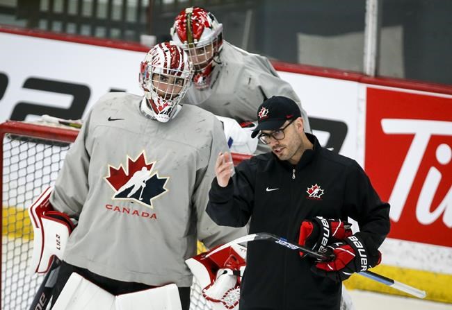 Michaud oversees Canada's junior hockey team goalies two decades after he was one | iNFOnews.ca Michaud oversees Canada's junior hockey team goalies two decades after he was one | iNFOnews.ca
