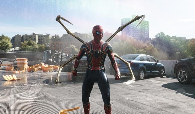 ‘Spider-Man' swings even higher at North American box office | iNFOnews.ca CP645257856