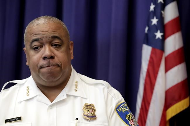 Baltimore police officer on life support after shooting | iNFOnews.ca CP2030866303