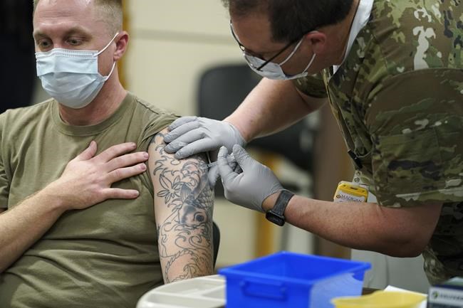 Across services, troops face discipline for refusing vaccine | iNFOnews.ca CP1125357977