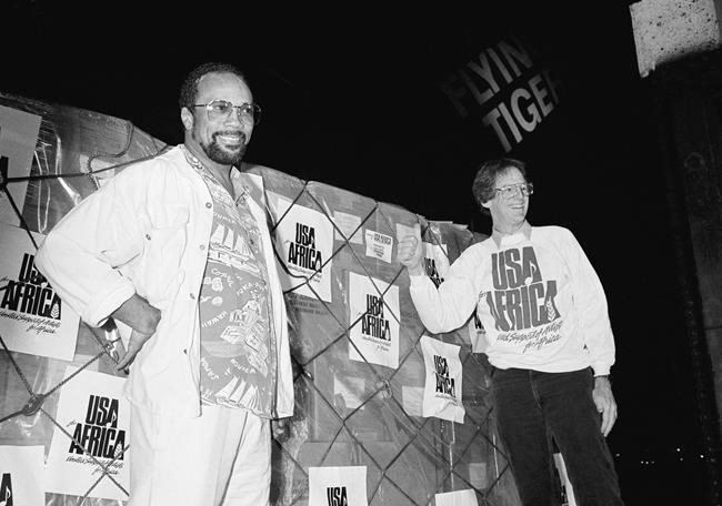 Ken Kragen, who helped organize 'We Are the World,' dies | iNFOnews.ca CP1960603493