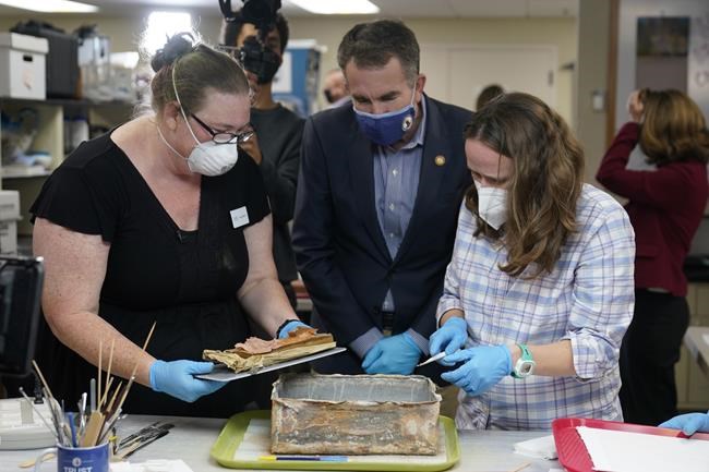 Mystery lingers around time capsule found beneath Lee statue | iNFOnews.ca