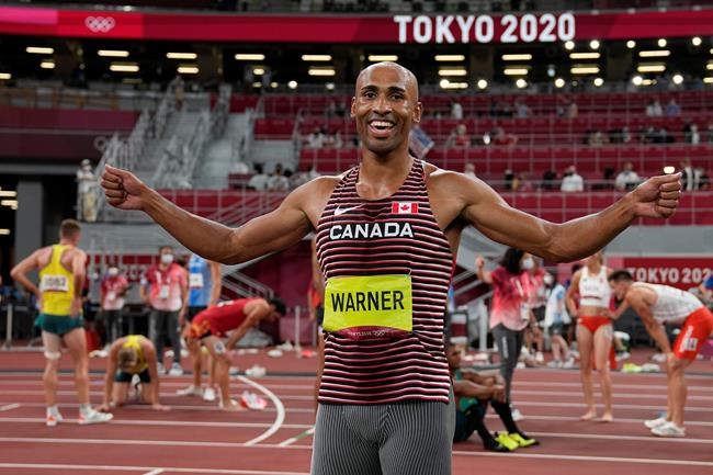 Decathlete Damian Warner wins Lionel Conacher Award as CP's male athlete of the year | iNFOnews.ca