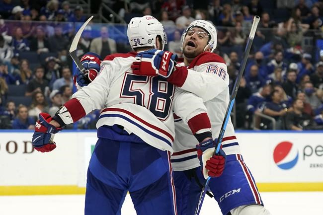 Perry scores late in regulation and Palat wins it in OT as Lightning rally past Habs | iNFOnews.ca Perry scores late in regulation and Palat wins it in OT as Lightning rally past Habs | iNFOnews.ca