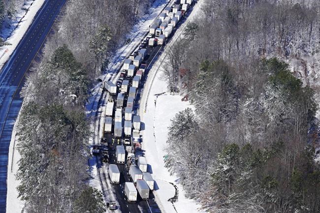 Drivers fret about food and fuel while stranded on highway | iNFOnews.ca Drivers fret about food and fuel while stranded on highway | iNFOnews.ca