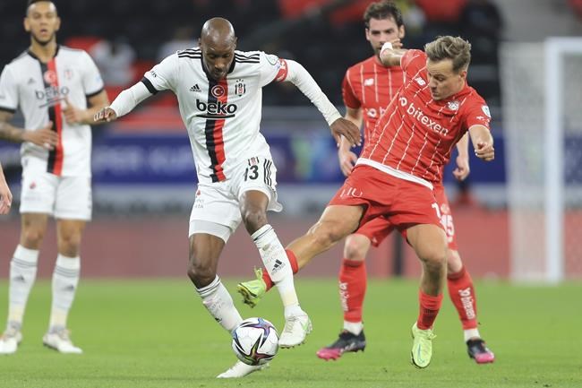 Canada's Atiba Hutchinson named man of the match in Besiktas' Turkish Super Cup win | iNFOnews.ca