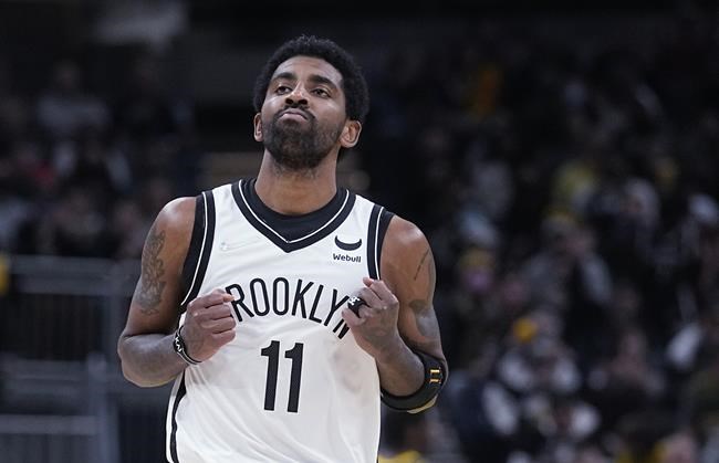 Still no vax, Kyrie's back: Star guard lifts Nets in debut | iNFOnews.ca