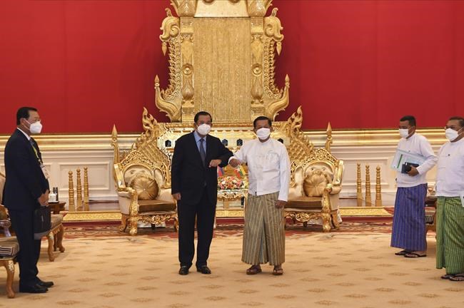 Anger as Cambodia's Hun Sen meets Myanmar military leader | iNFOnews.ca