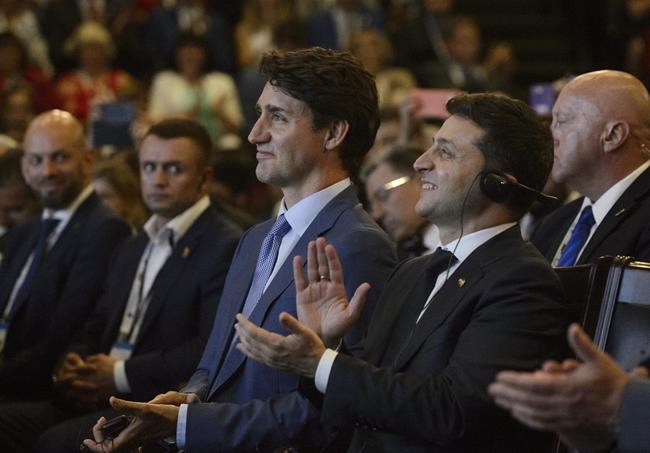 Ukrainian President Zelenskyy raises sanctions on Russia in conversation with Trudeau | iNFOnews.ca
