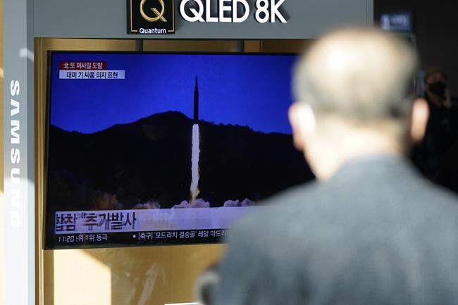 N. Korea fires short-range missiles in 4th launch this month | iNFOnews.ca
