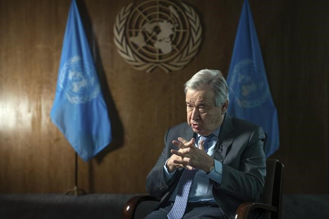 UN chief: World worse now due to COVID, climate, conflict | iNFOnews.ca