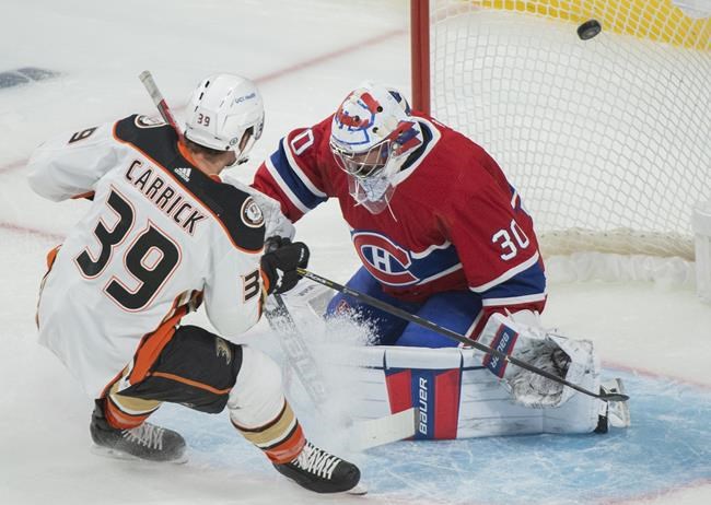 Zegras has two goals as Ducks score three first-period goals for 5-4 win over Habs | iNFOnews.ca Zegras has two goals as Ducks score three first-period goals for 5-4 win over Habs | iNFOnews.ca