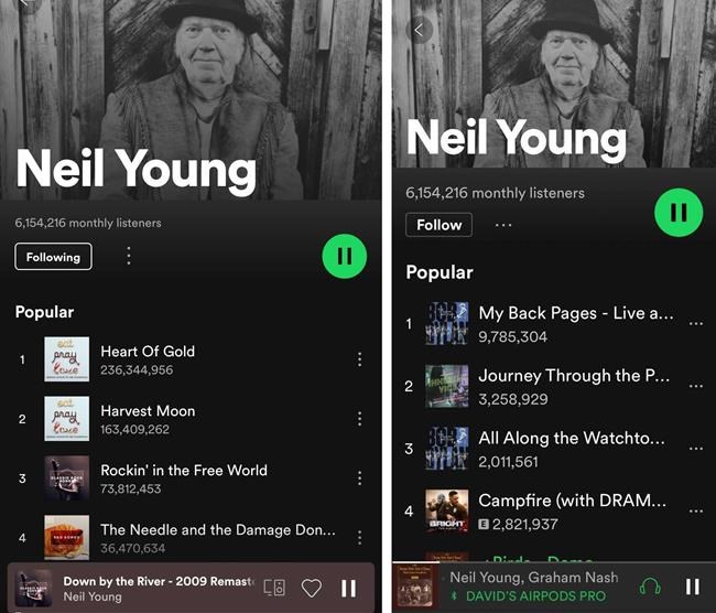 Neil Young is boycotting Spotify, but his biggest hits are still available in Canada | iNFOnews.ca