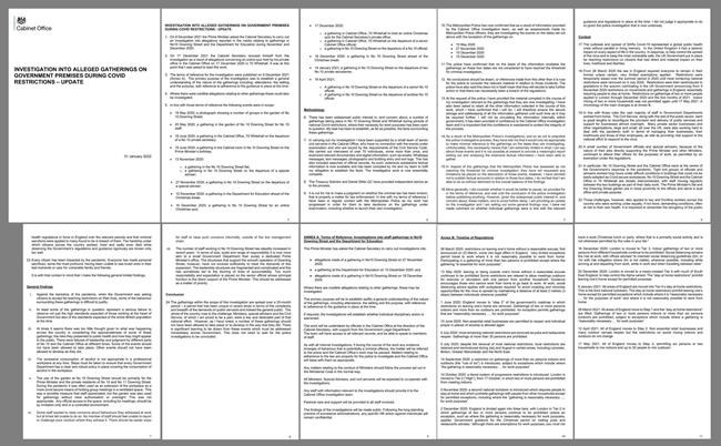 Boris Johnson says sorry after report slams lockdown parties | iNFOnews.ca