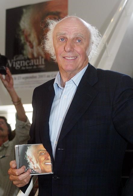 Gilles Vigneault pulls music from Spotify, joins Young, Mitchell in protest | iNFOnews.ca