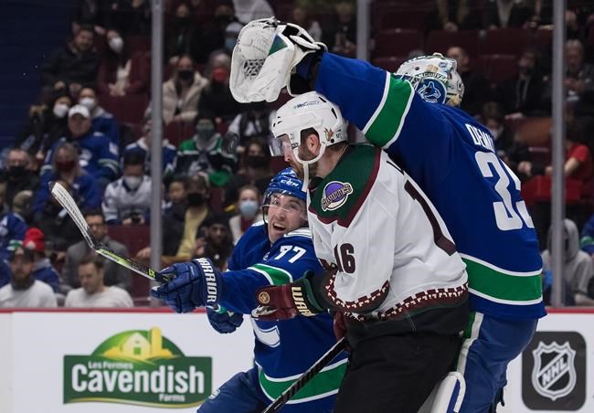 Miller puts up two points as Vancouver Canucks crush Arizona Coyotes 5-1 | iNFOnews.ca