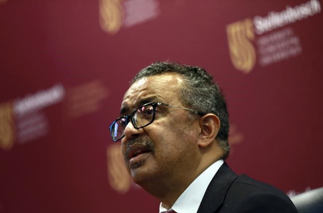 WHO chief praises South Africa's work to make COVID vaccines | iNFOnews.ca WHO chief praises South Africa's work to make COVID vaccines | iNFOnews.ca