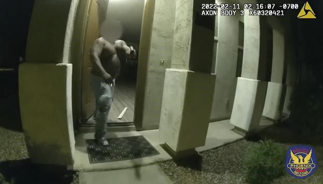 Video clip shows shooter before 9 officers hurt, mom killed | iNFOnews.ca