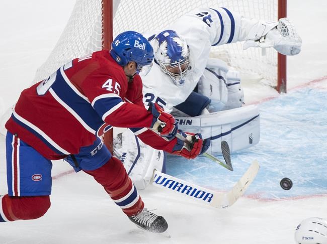 St. Louis happy with Caufield-Anderson chemistry, Canadiens crush Maple Leafs 5-2 | iNFOnews.ca St. Louis happy with Caufield-Anderson chemistry, Canadiens crush Maple Leafs 5-2 | iNFOnews.ca