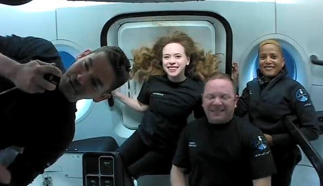Space traveler Hayley Arceneaux writes about her 'Wild Ride' | iNFOnews.ca CP1178603761