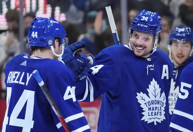 Matthews' hat trick, Marner's winner leads Maple Leafs over Kraken 6-4 | iNFOnews.ca Matthews' hat trick, Marner's winner leads Maple Leafs over Kraken 6-4 | iNFOnews.ca