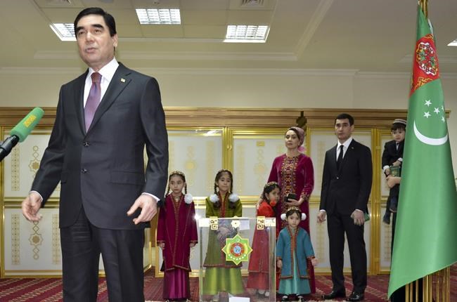 Turkmenistan vote set to establish political dynasty | iNFOnews.ca