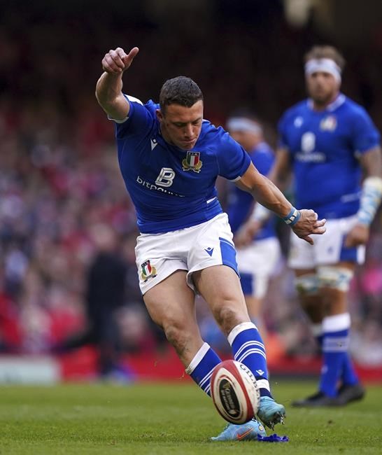 Italy ends 7-year wait for Six Nations rugby win by beating Wales 22-21 | iNFOnews.ca