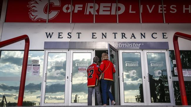 Calgary Flames file lawsuit against insurers for $125M in losses due to COVID | iNFOnews.ca CP1114962481