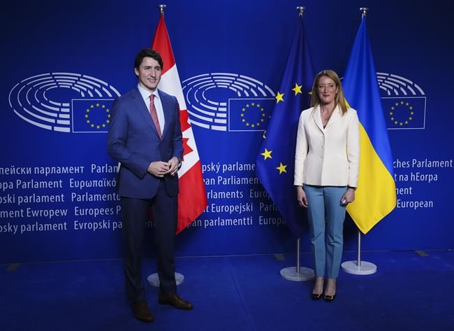Trudeau meets with NATO, reconciling faith with identity: In The News for March 24 | iNFOnews.ca