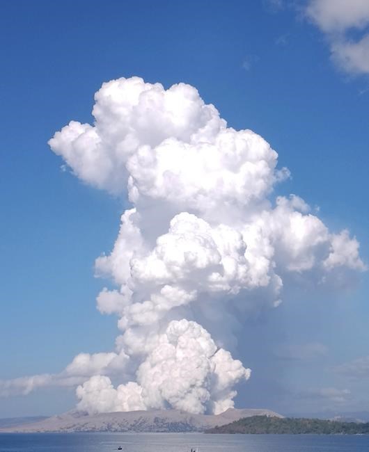 Philippine volcano spews ash and steam, evacuation underway | iNFOnews.ca